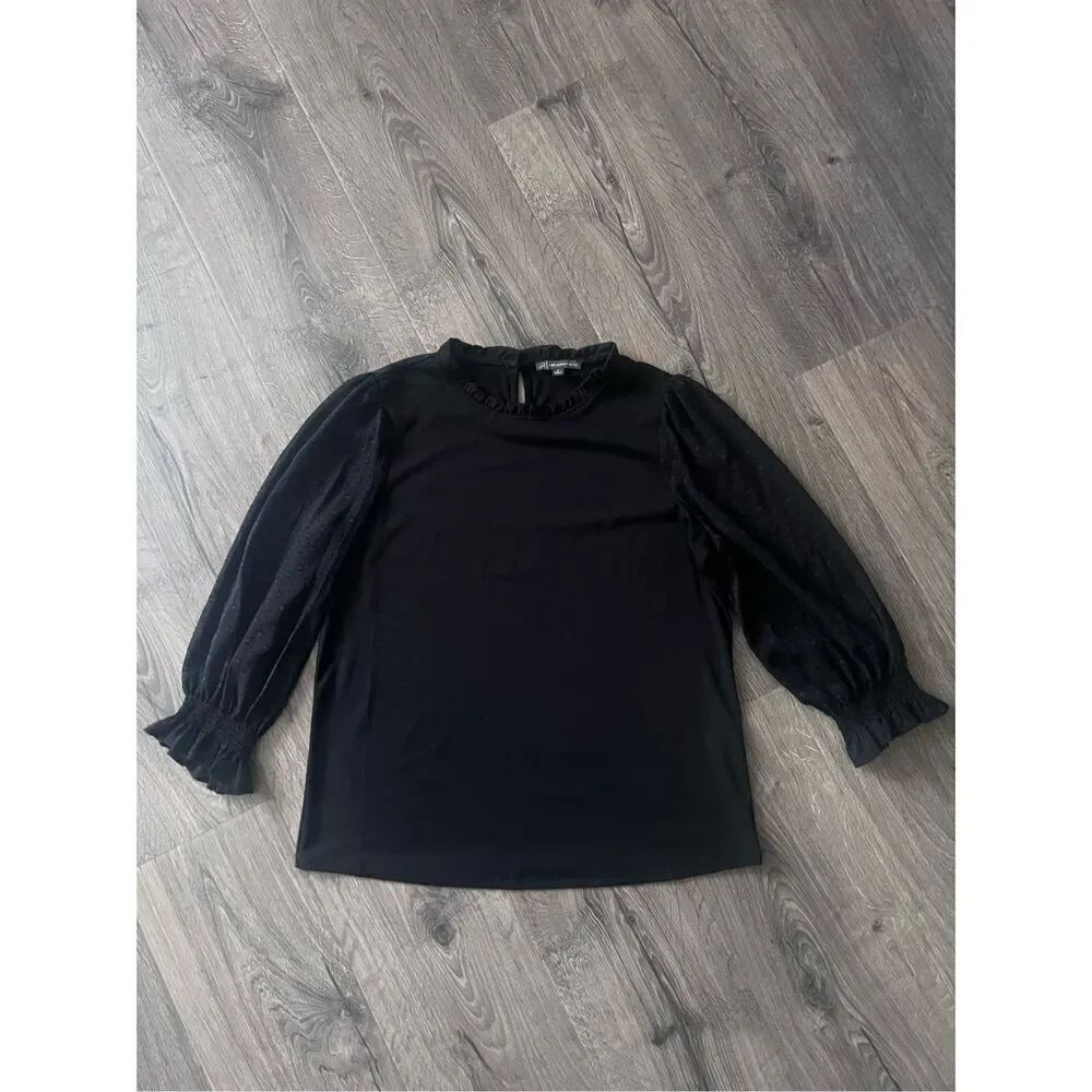 Adrianna Papell high neck blouse size Small